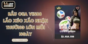 Bầu Cua VIN88 - Lắc Xúc Xắc Nhận Thưởng Lớn Mỗi Ngày