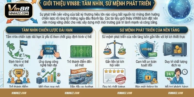 Giới thiệu VIN88 tầm nhìn và sứ mệnh