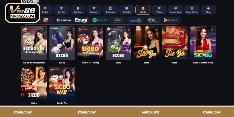 Hiểu rõ về game Sicbo VIN88