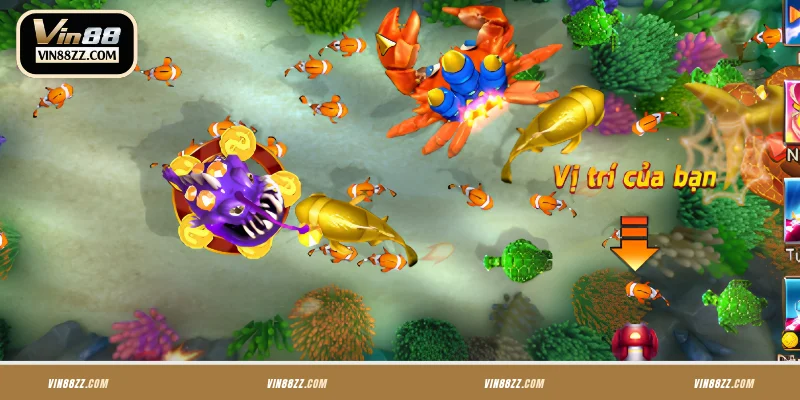 Luật chơi Jackpot Fishing cơ bản tại VIN88