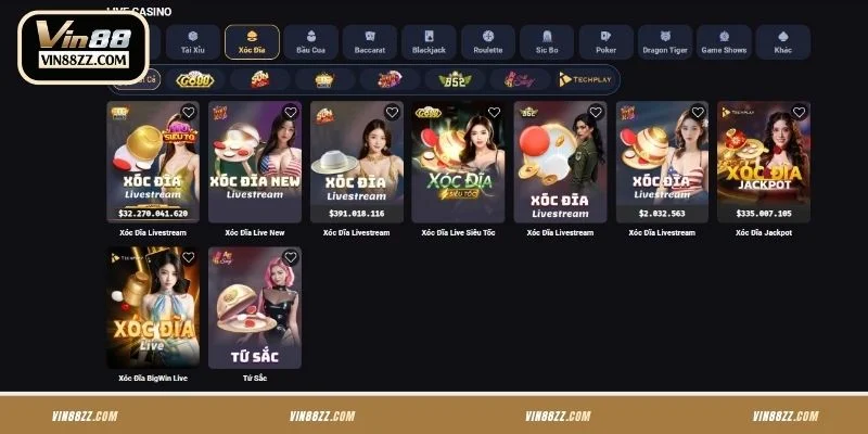 Sơ lược về game Xóc Đĩa VIN88